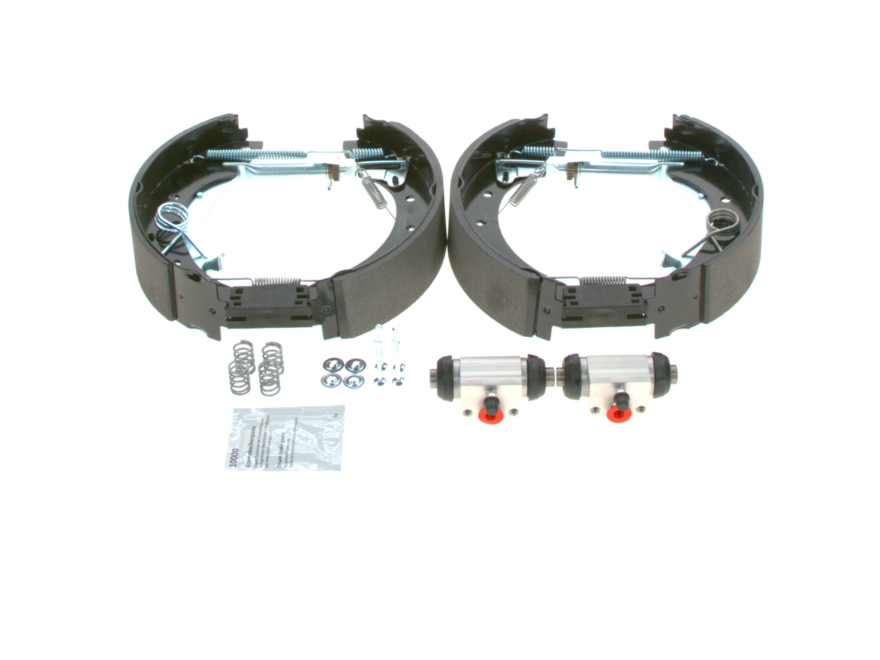 BOSCH 0 204 114 667 Remschoenen CITROËN Jumpy II Flatbed Vrachtwagen/Chassis 1.6 HDi 8V 90 Pk Diesel 2016
