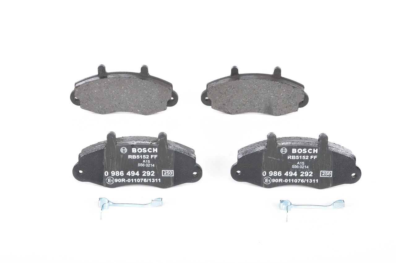 Remblokset BOSCH FORD TRANSIT 0 986 494 292