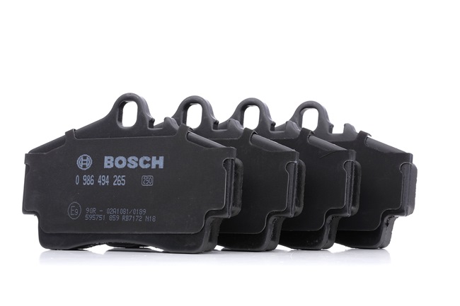 BOSCH 0 986 494 265 Pastillas de freno Porsche Cayman 987 2007 originales precio