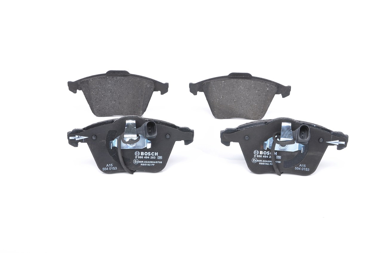 Juego de pastillas de freno BOSCH AUDI A6 0 986 494 283