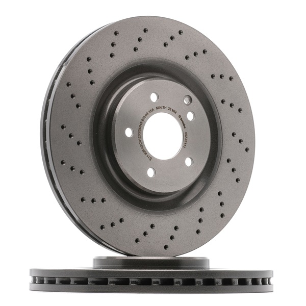 BREMBO 09.A731.11 remschijf A 203 421 09 12