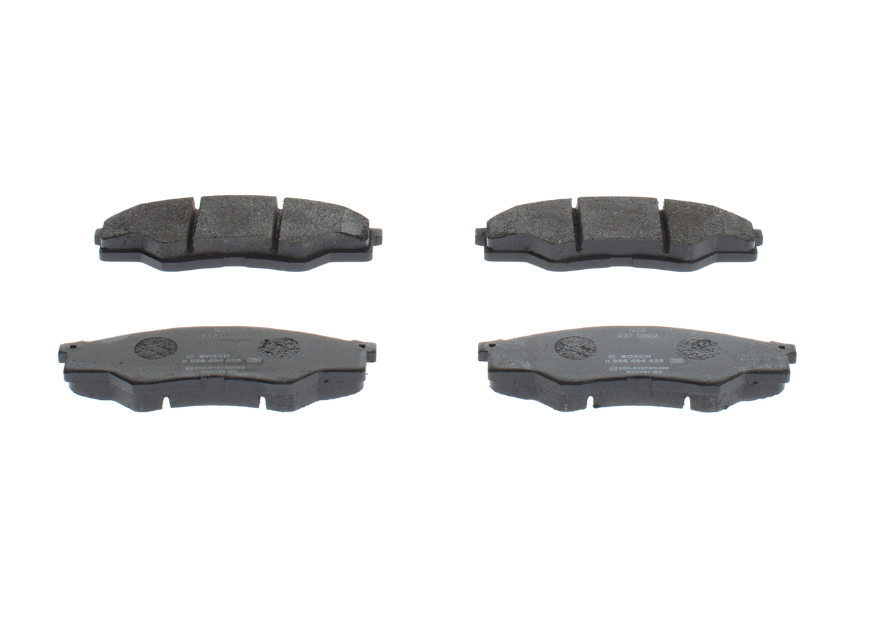 BOSCH 0 986 494 425 Jarrupalat Toyota Hilux III 2.0 (TGN10, TGN15, TGN16) 136 hv Bensiini 2013