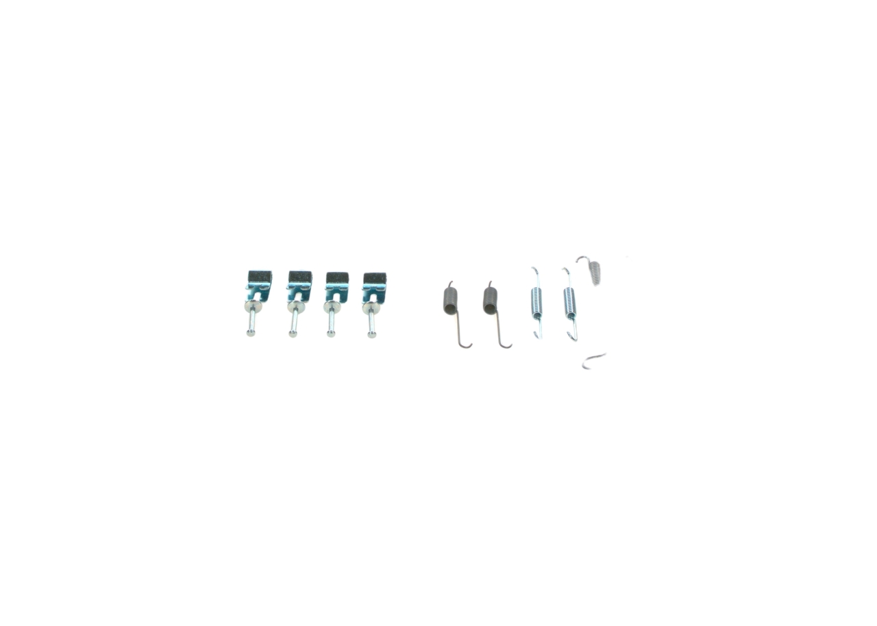 BOSCH 1 987 475 331 tilbehørsett, bremsesko Mitsubishi Colt Z30 1.3 (Z21A) 95 hk Bensin 2012