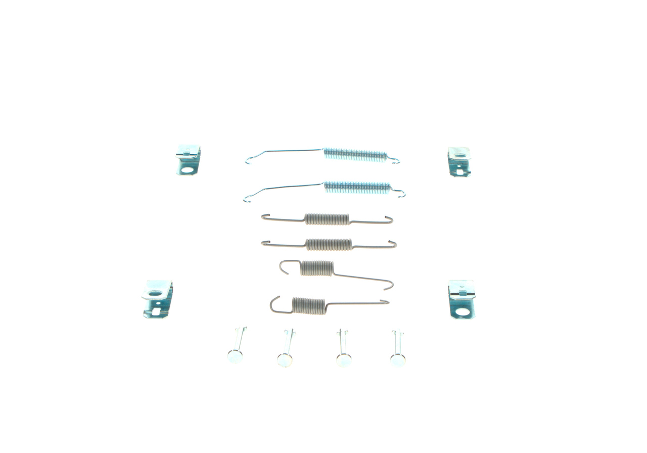 BOSCH 1 987 475 334 Tilbehørssæt, bremsebakker MAZDA 2 Hatchback (DL, DJ) 1.5 E-SKYACTIV G 115 HK Benzin/elektro 2022