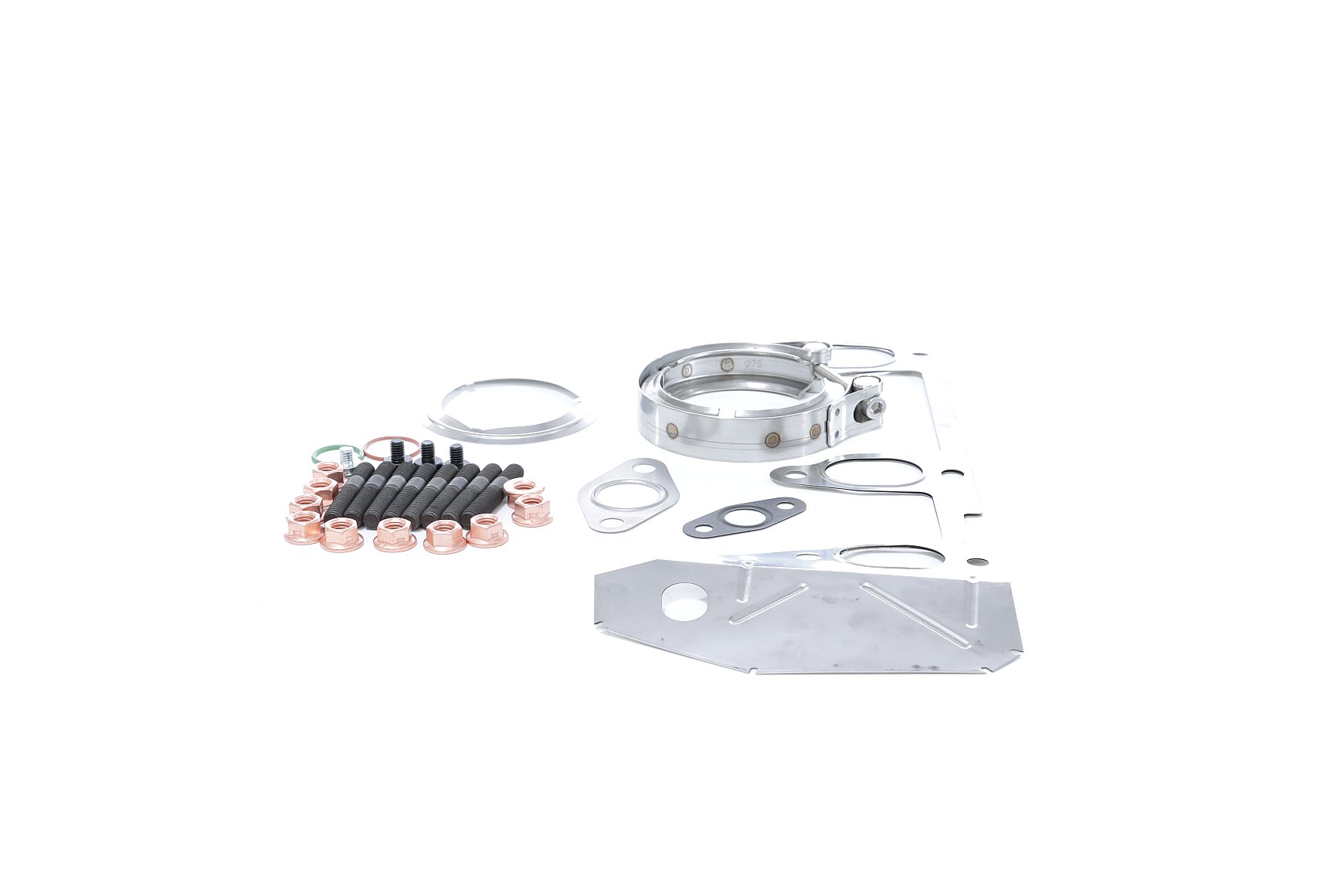 BTS TURBO T931268ABS Σετ τοποθέτησης, σύστημα εξάτμ. Seat Cordoba 6L 1.4 TDI 80 PS Πετρέλαιο 2005