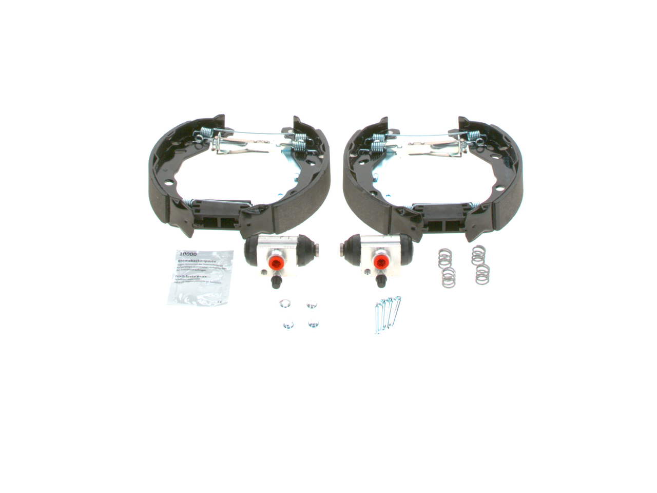 BOSCH 0 204 114 679 Stabdžių antdėklo rinkinys būgninis stabdys Citroën C3 II 1.4 HDi (SC8HZC, SC8HR0, SC8HP4) 68 AG dyzelinas 2011