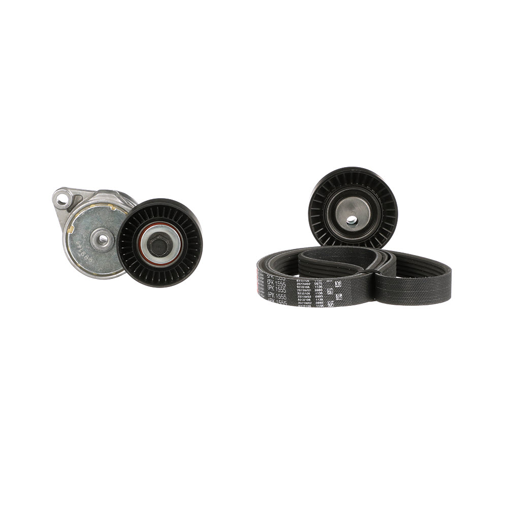 GATES K026PK1555 poly v-riem set T38201