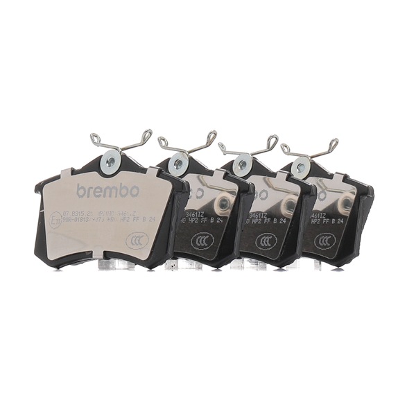 BREMBO 1H0 698 451C Teho-jarrupalasarja 07.B315.25