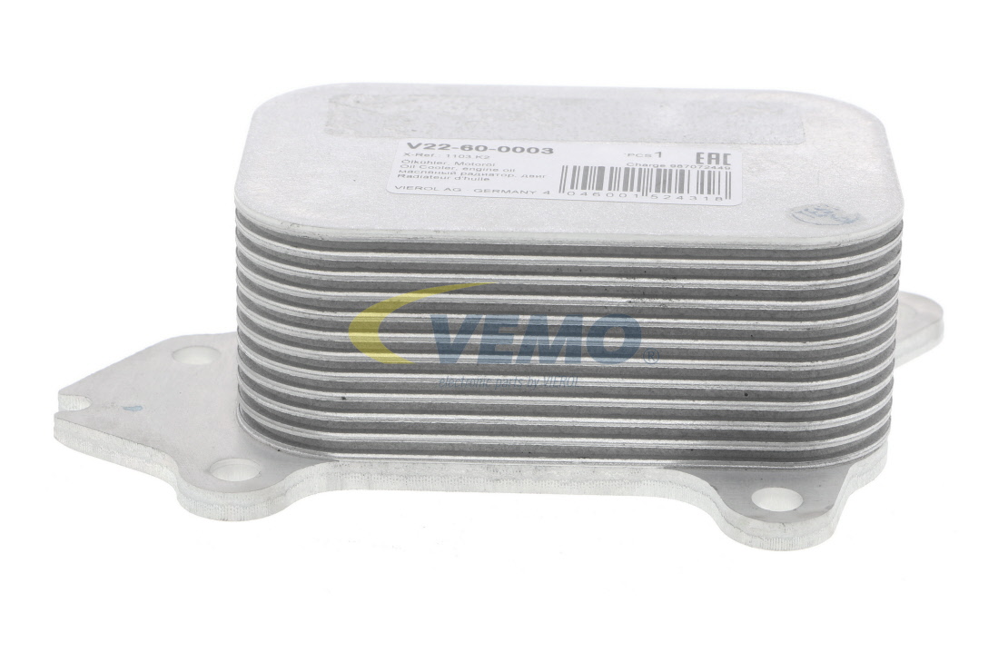 VEMO V22-60-0003 oliekoeler 1489124