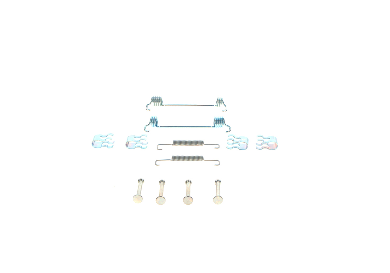 BOSCH 1 987 475 377 Tilbehørssæt, bremsebakker Nissan Primastar Bus 2.0 117 HK Benzin 2021