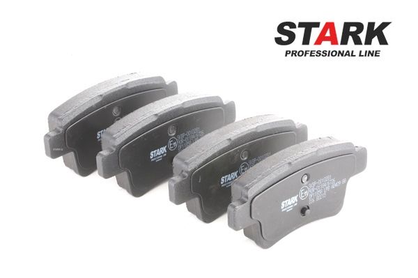 STARK SKBP-0010281 Stabdžių kaladėlės Citroen C4 Picasso mk1 1.6 HDi 109 AG dyzelinas 2013