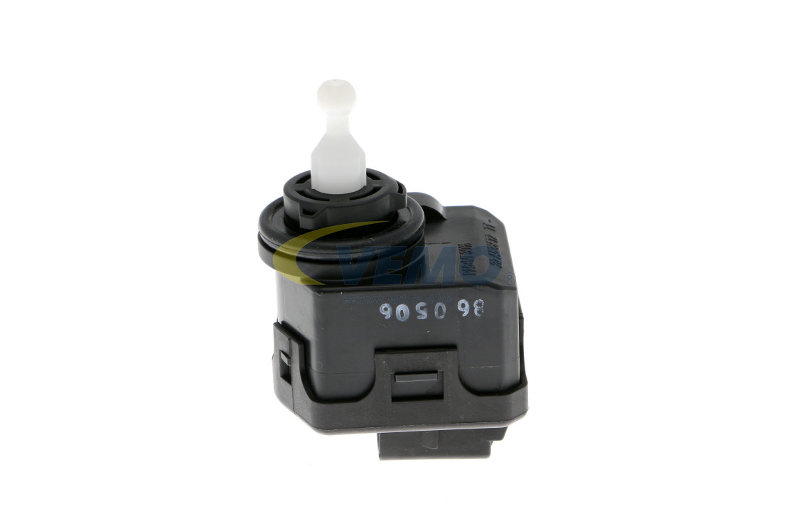 VEMO V10-77-0029 Højdejusteringselement lygteindstilling VW Up Hatchback 1.0 TSI 90 HK Benzin 2018
