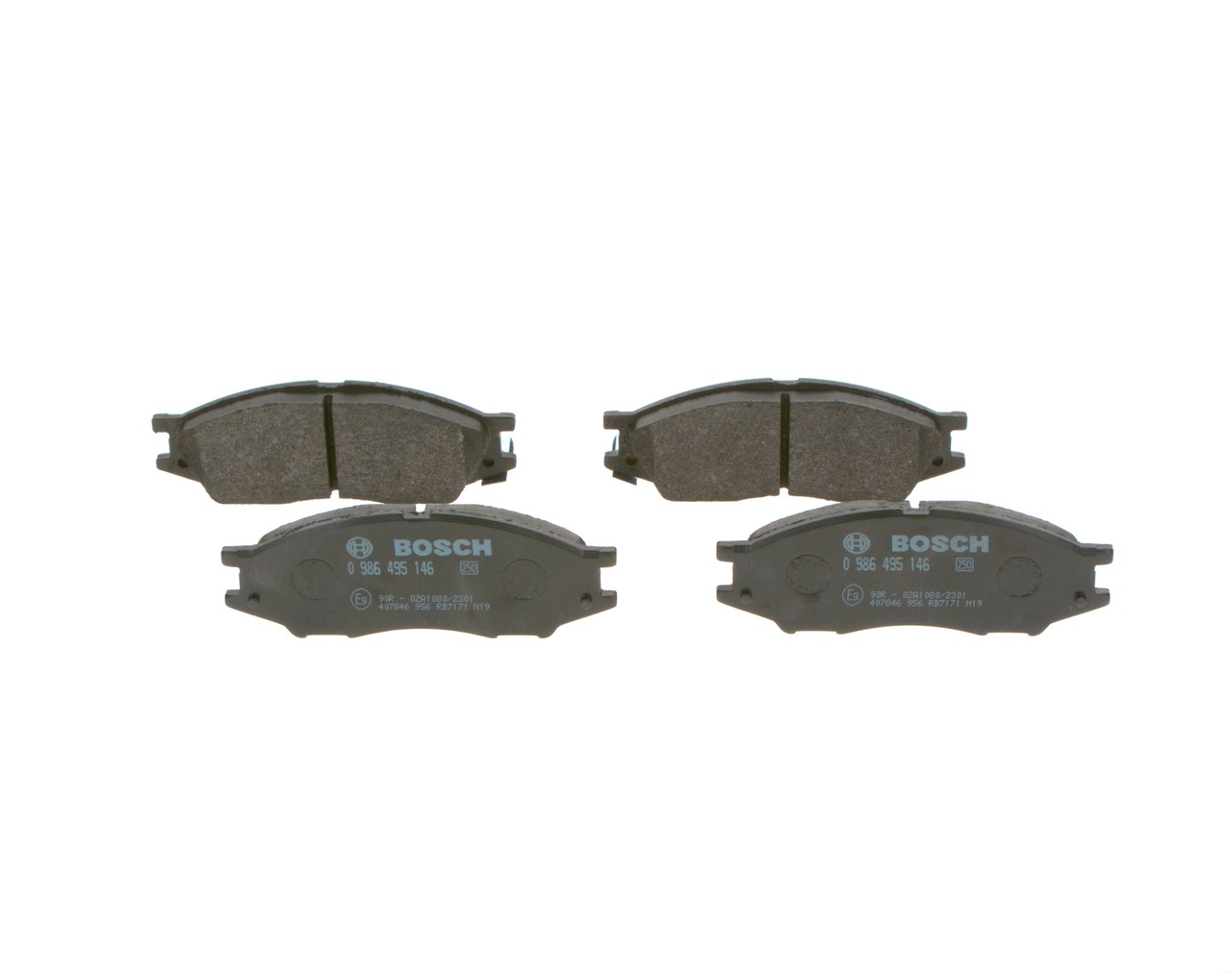 Remblok BOSCH NISSAN ALMERA 0 986 495 146