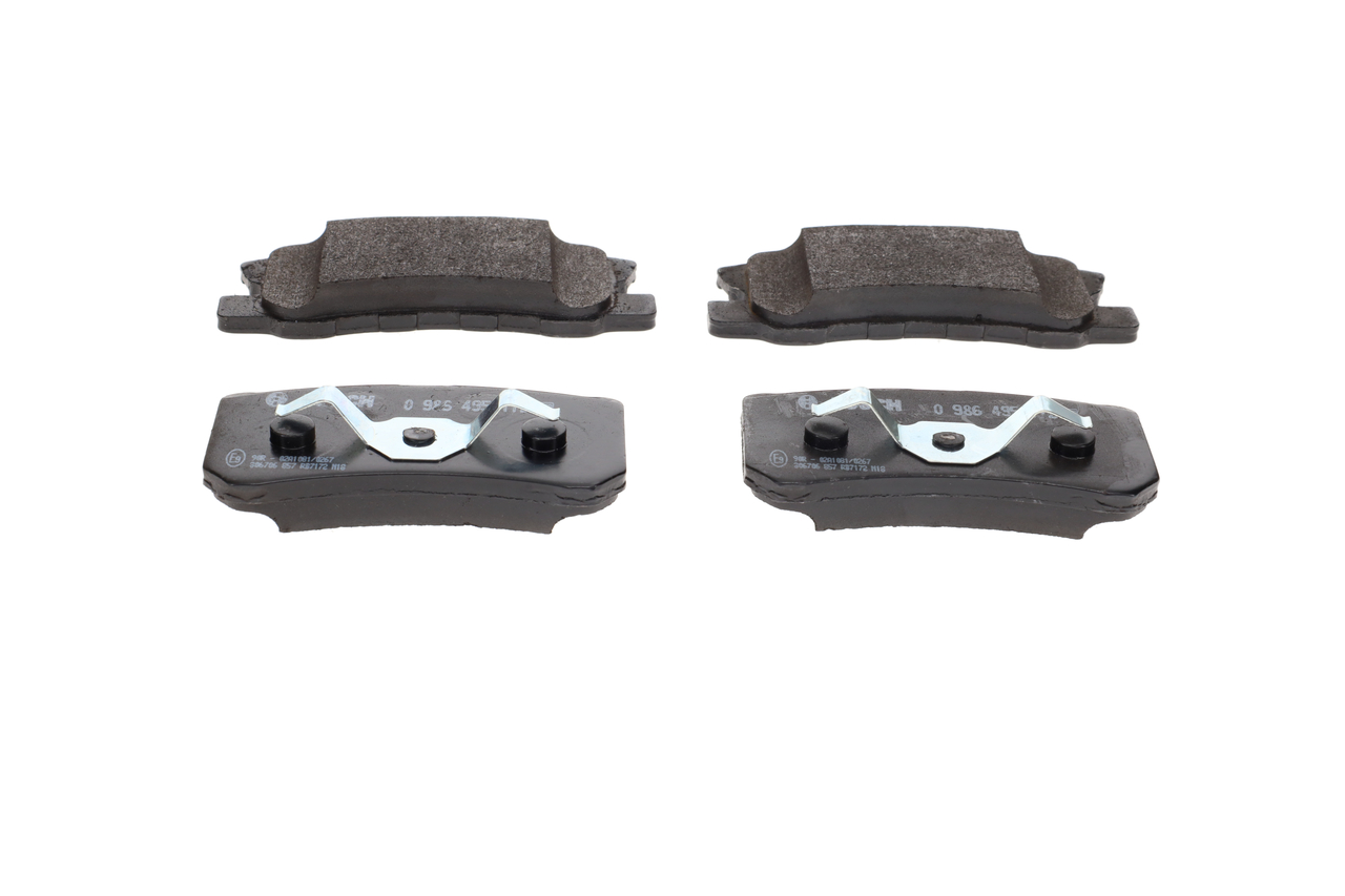 Stabdžių kaladėlės BOSCH CHRYSLER SEBRING 0 986 495 172
