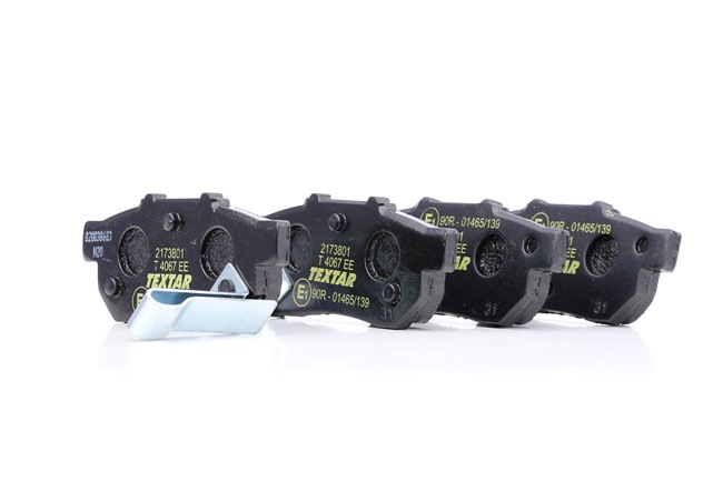 Brake pad set 2173801 TEXTAR brake pads price