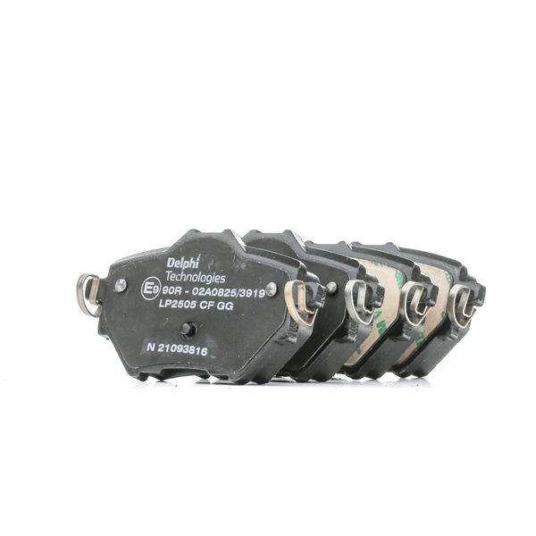 DELPHI LP2505 Pastillas de freno DS DS 4 II 2021 originales precio