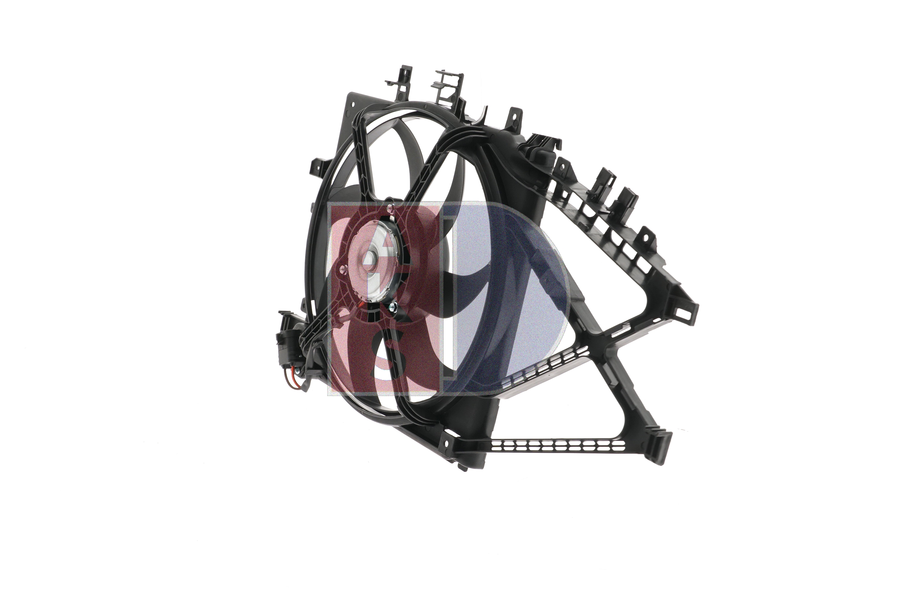 AKS DASIS 158086N Radiator-ventilator Opel Corsa C 1.4 Twinport (F08, F68) 90 Pk Benzine 2008