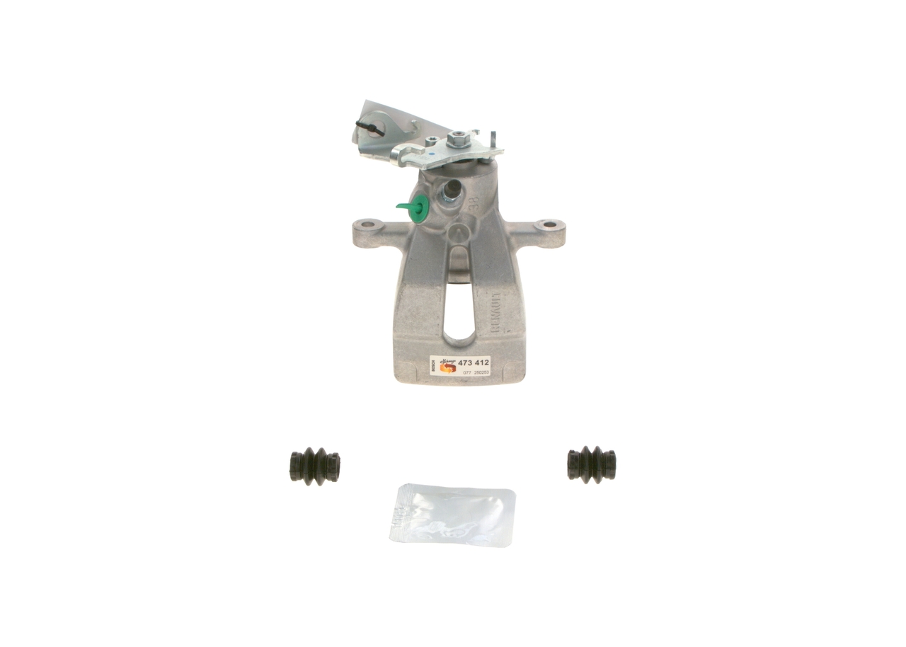 BOSCH 0 986 473 412 Remklauw Clio 3 2.0 16V Sport (CR0N, CR1P) 197 Pk Benzine 2012