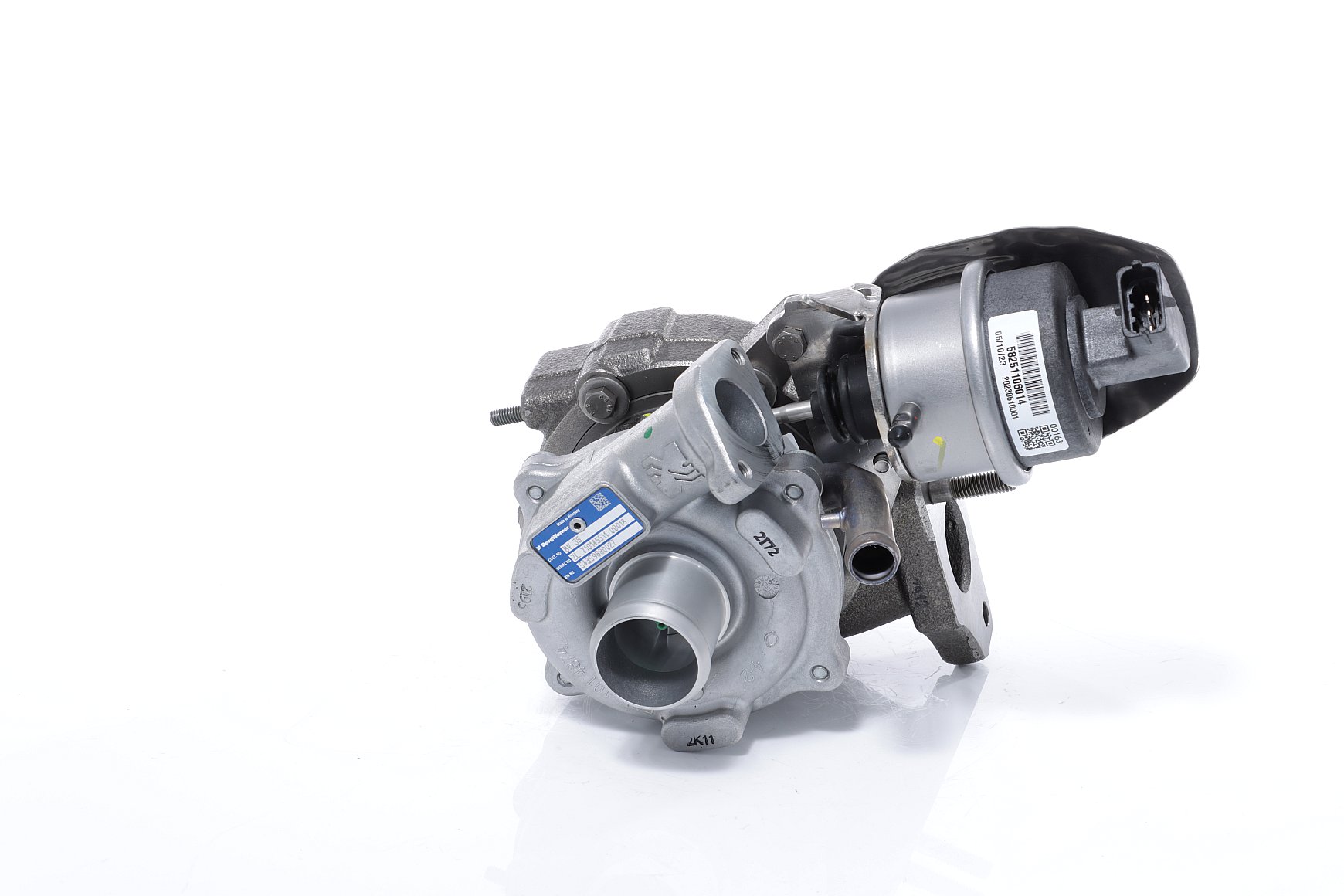 BTS TURBO T915964 Turbo FIAT Doblo II Flatbed Vrachtwagen/Chassis (263) 1.3 D Multijet 75 Pk Diesel 2018