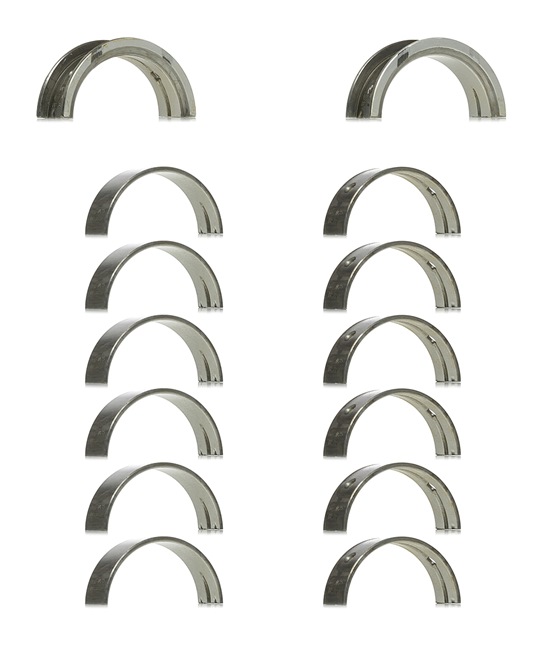 GLYCO H023/7 0.25mm Main bearings, crankshaft BMW E39 530d 3.0 184 hp Diesel 1999
