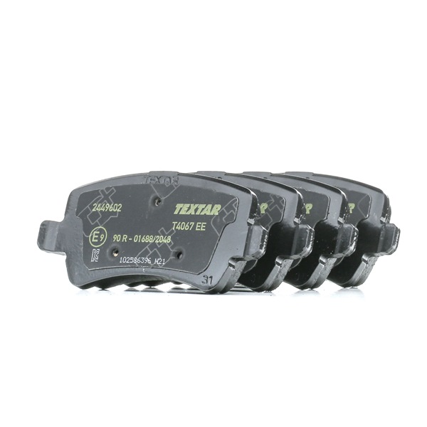 Takajarrupalat ja etujarrupalat TEXTAR VOLVO XC70 2449602