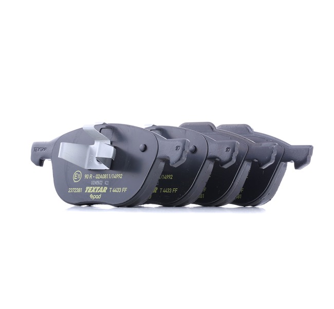 TEXTAR 2372381 Remblokken Ford Ecosport mk2 2.0 Flex 4x4 147 Pk Benzine/Ethanol 2014