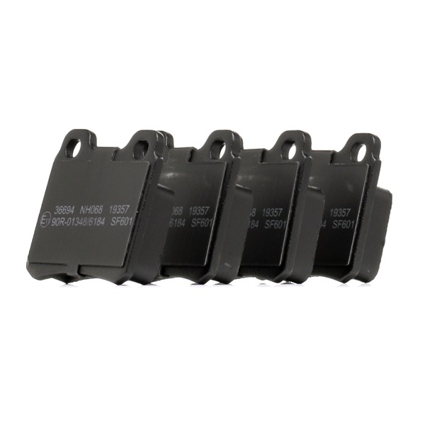 A.B.S. 36694 Brake pads VAUXHALL Astra Mk3 (F) Saloon 1.8 i 16V 115 hp Petrol 1995