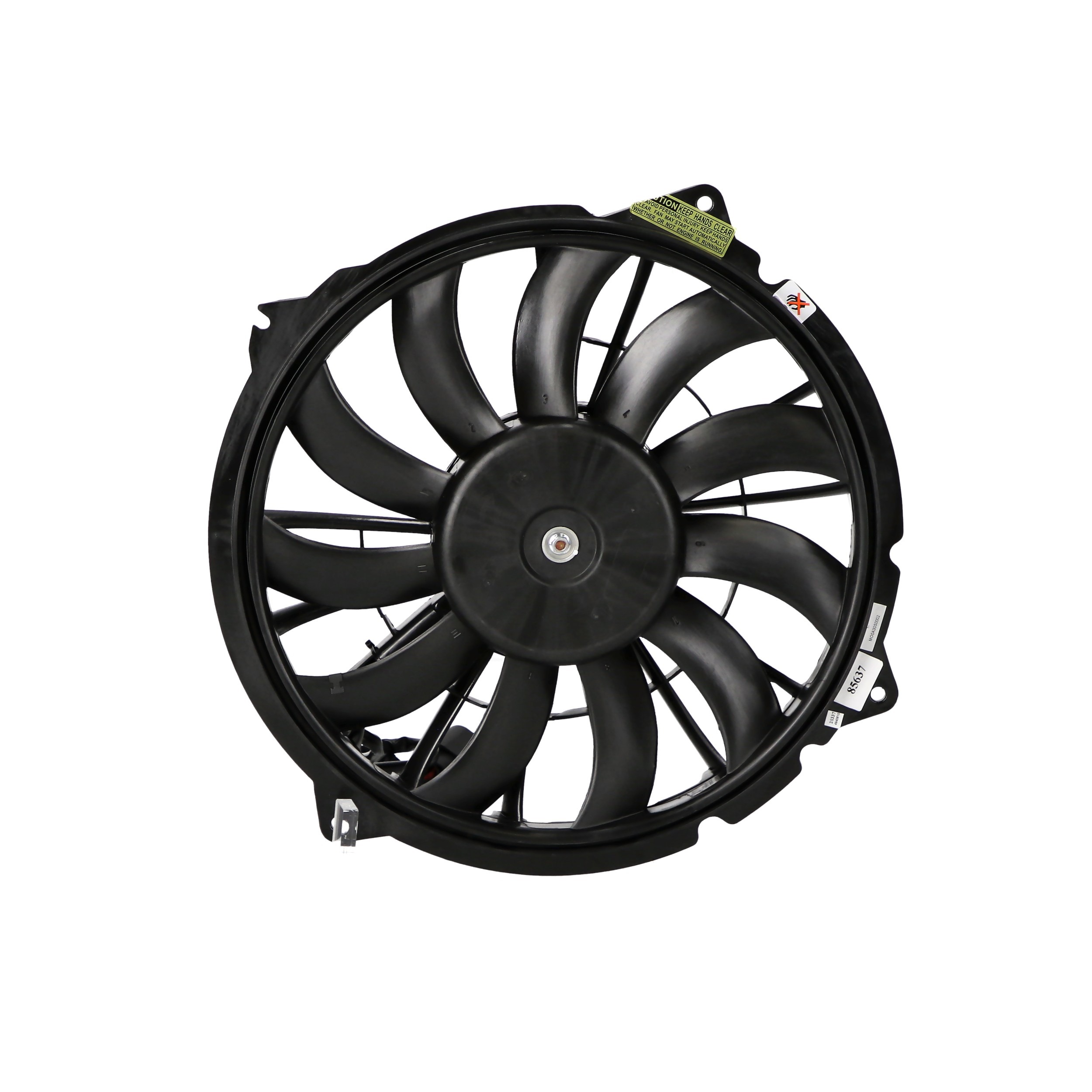 NISSENS 85637 Lüfter 368mm, ohne Widerstand, ohne Steuergerät