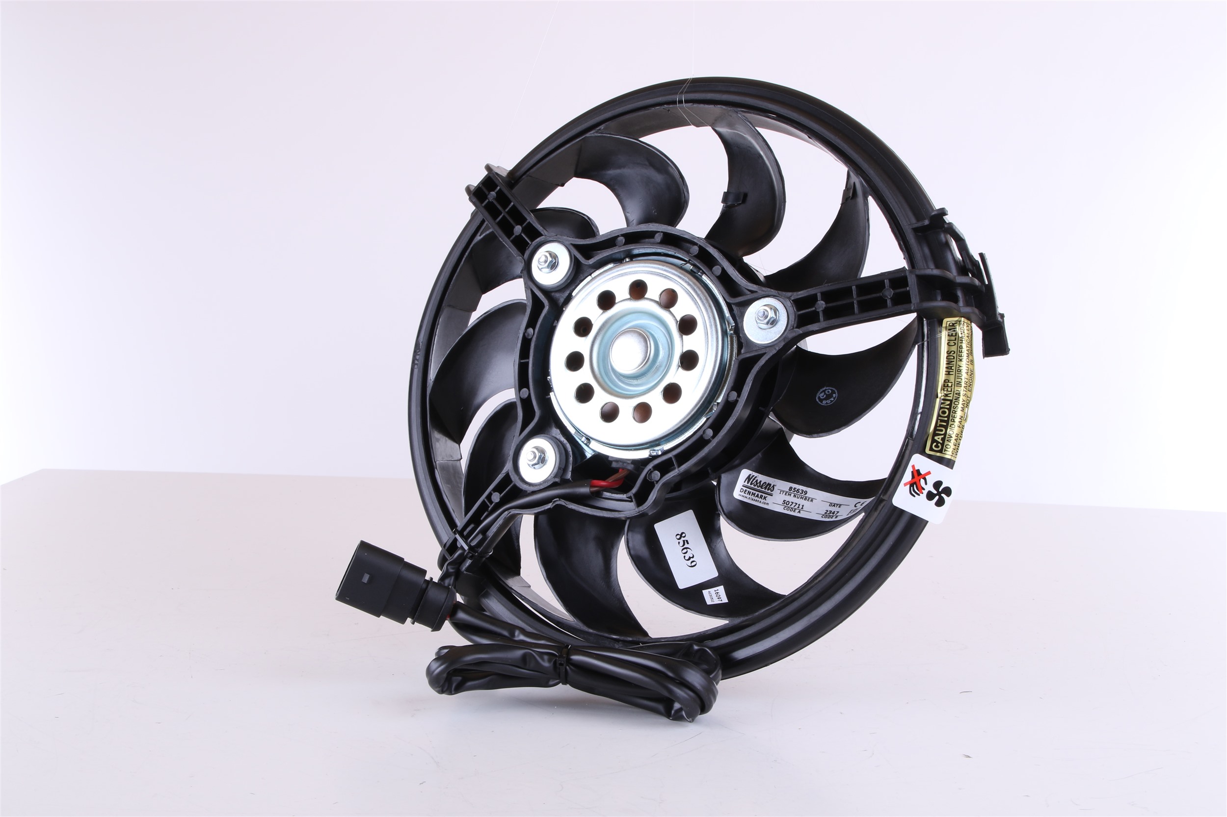 NISSENS 85639 Lüfter 270mm, ohne Widerstand, ohne Steuergerät