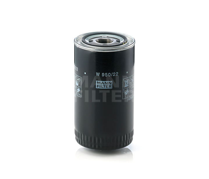 Öljynsuodatin MANN-FILTER NISSAN QASHQAI W 950/22