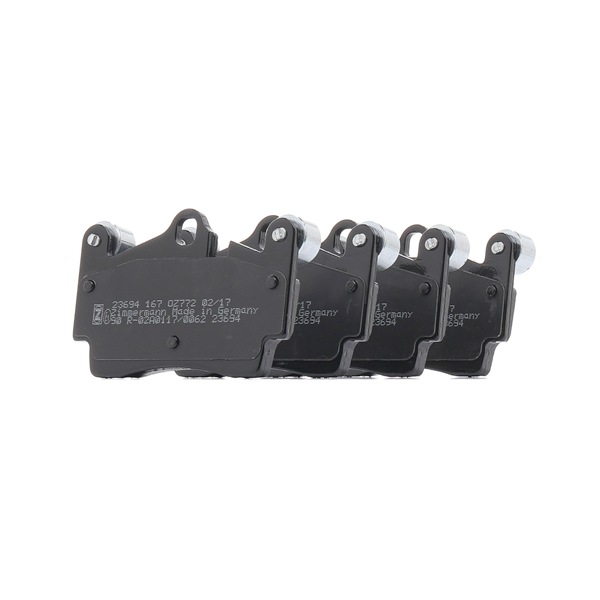 VOLKSWAGEN TOUAREG ZIMMERMANN brake pads 23694.165.9