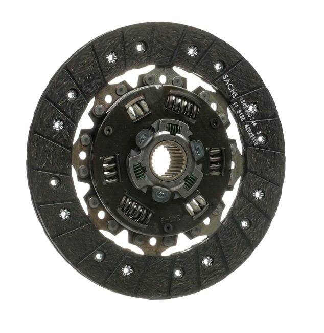 SACHS 1861 970 031 Sajūga disks Puch G-Modell (W460) 250 GD (460.337, 460.338) 84 ZS Dīzelis 1987
