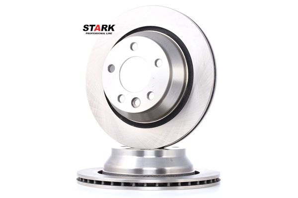 STARK SKBD-0022140 Stabdžių diskai VW Touareg 7L 2.5 R5 TDI 163 AG dyzelinas 2010