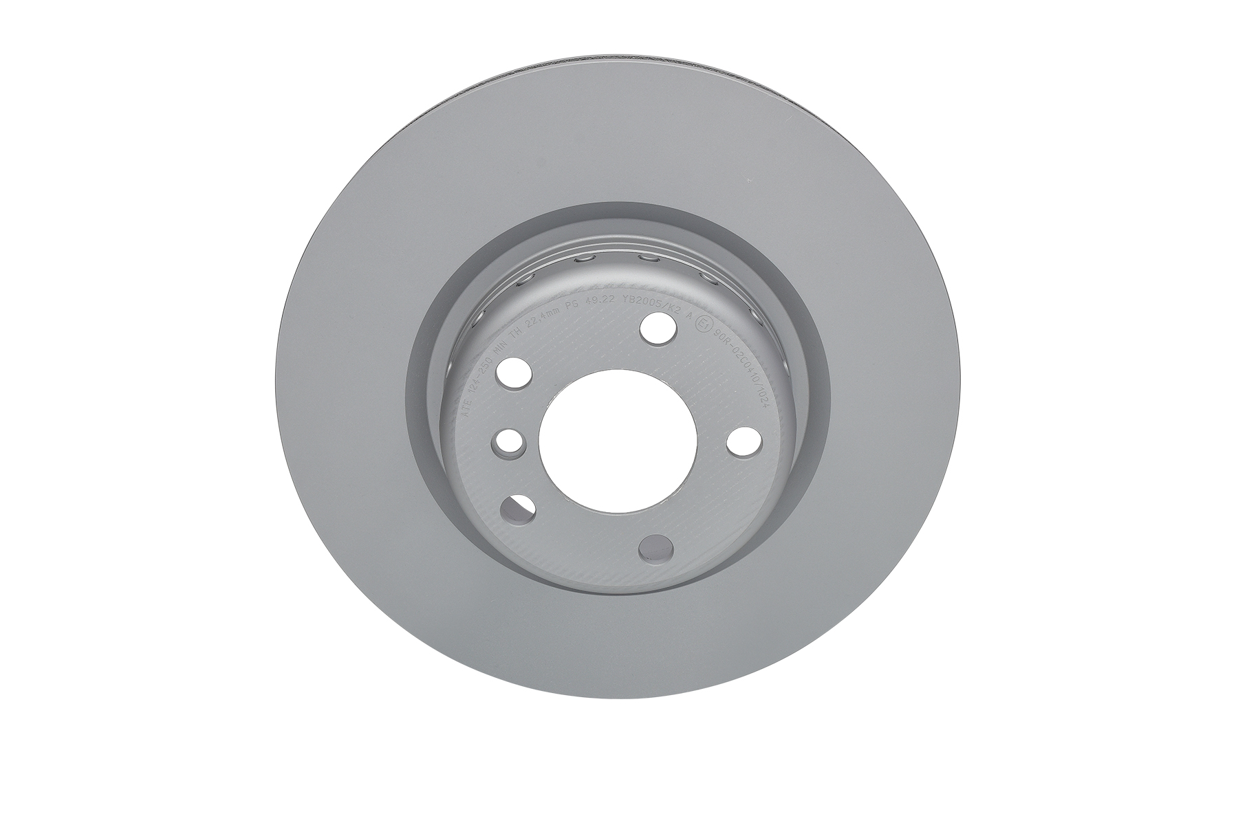 Bremseskive ATE BMW 1-serie 24.0124-0250.2
