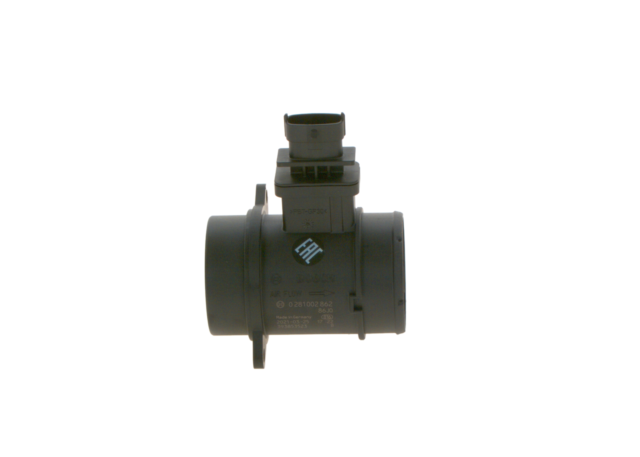BOSCH 0 281 002 862 Gaisa masas mērītājs / gaisa plūsmas mērītājs SUZUKI Swift III Hatchback (MZ, EZ) 1.3 DDiS (RS 413D) 75 ZS Dīzelis 2008