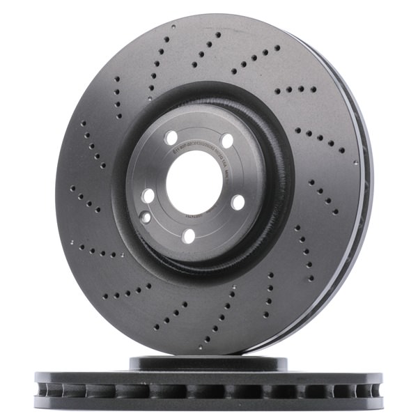 BREMBO 09.B747.51 replacement Mercedes C218 brake discs rear and front price