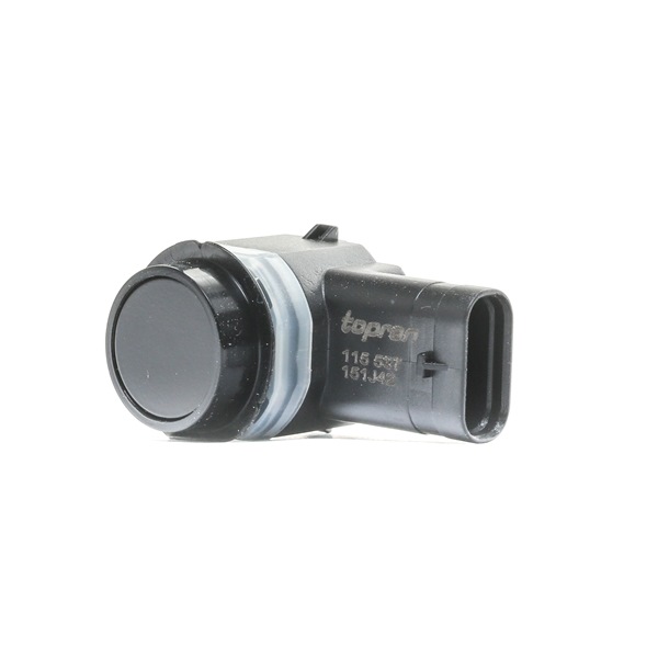 TOPRAN 115 537 Parkeringssensor VOLKSWAGEN Fox Hatchback (5Z,5Z5) 2015