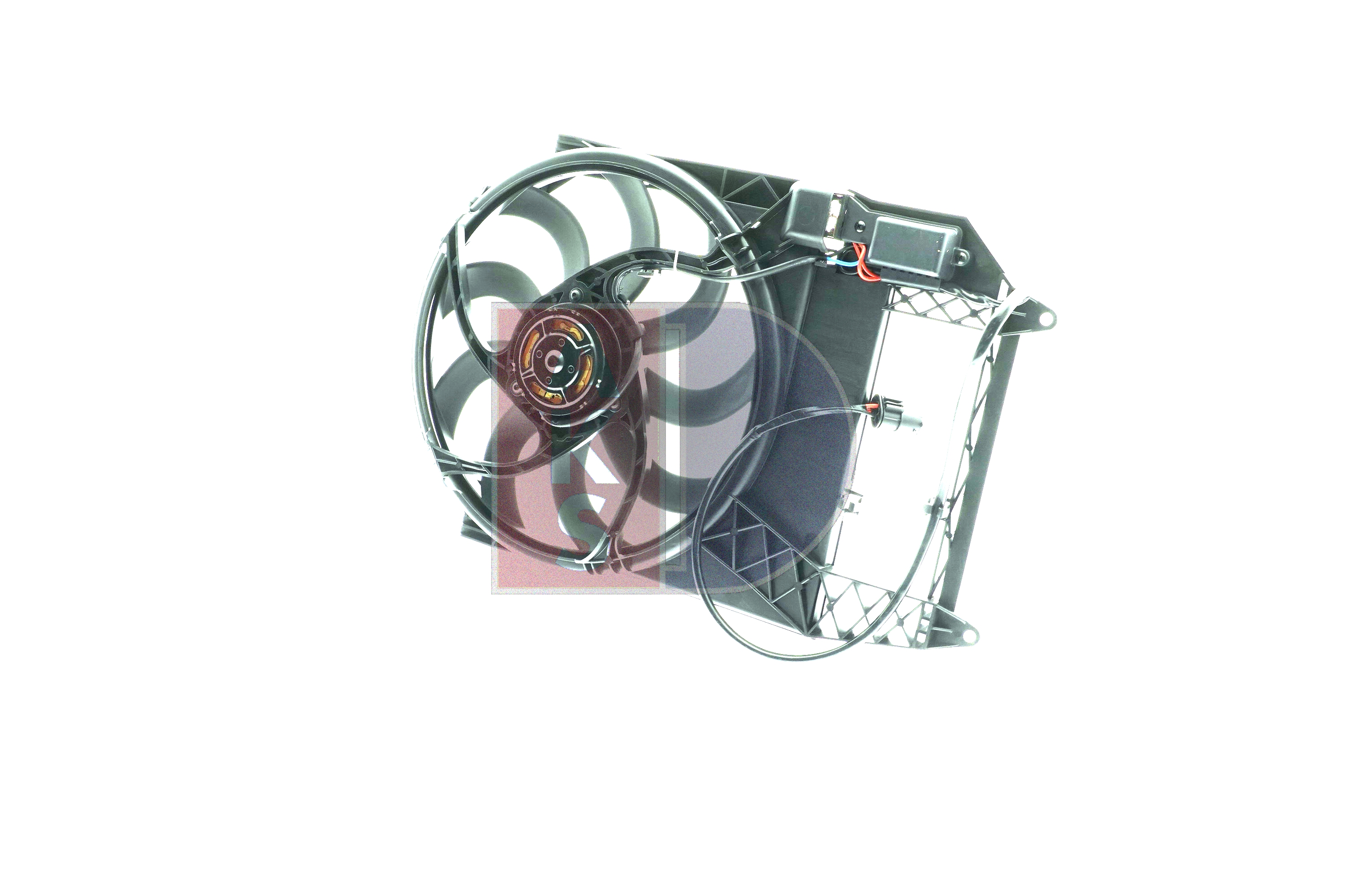 AKS DASIS 058086N Radiatoriaus ventiliatorius Mini R50 1.4 D One 75 AG dyzelinas 2004