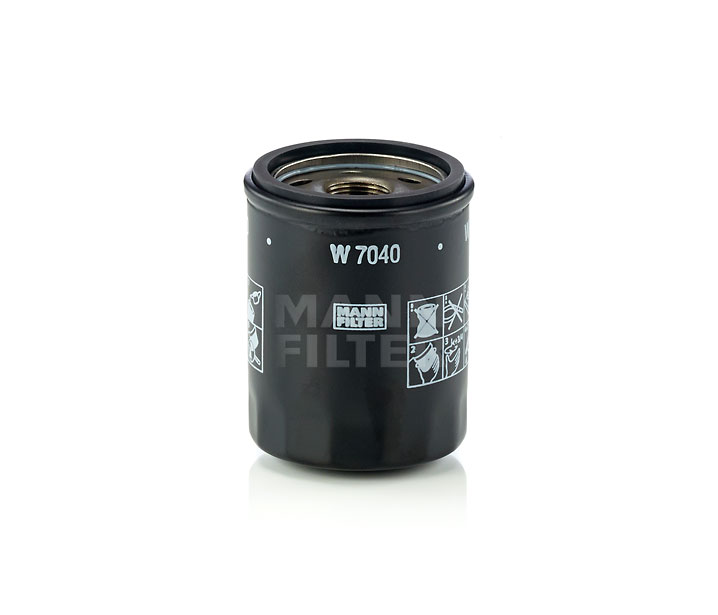 Oil filter W 7040 MANN-FILTER oil filter price