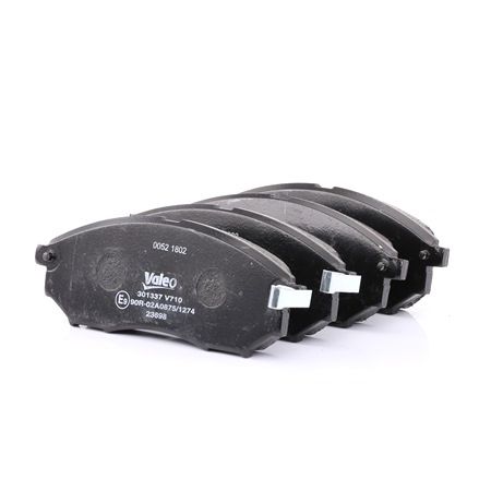 Remblokkenset VALEO NISSAN QASHQAI 301337