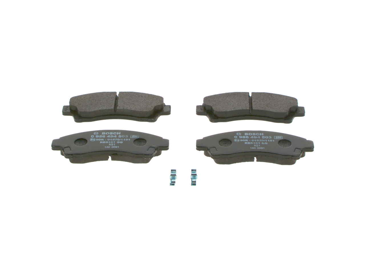 BOSCH 0 986 494 503 remblokken UGY9-33-23Z