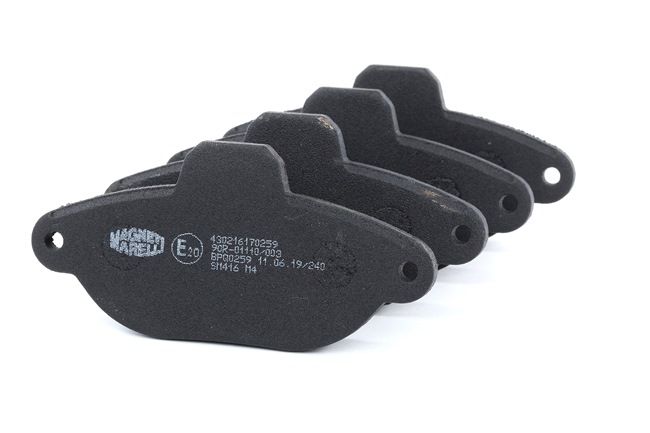MAGNETI MARELLI 430216170259 Τακάκια φρένων Fiat Cinquecento 170 1.1 Sporting 54 PS Βενζίνη 1997