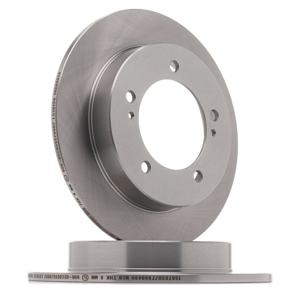 RIDEX 82B0147 Δισκόπλακες SUZUKI πίσω και εμπρός