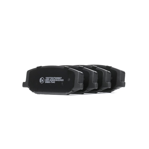 RIDEX 402B0248 remblokken Suzuki Jimny fj