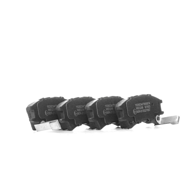 RIDEX 402B0287 Brzdové platničky HYUNDAI ATOS 2024