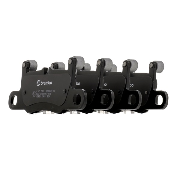BREMBO P 65 031 Pastiglie dei freni posteriori e anteriori PORSCHE TAYCAN 2020 originale prezzo
