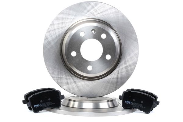 STARK SKBK-1090028 Jarrulevyt ja -palat Audi A4 B8 2.0 TDI quattro 143 hv Diesel 2013