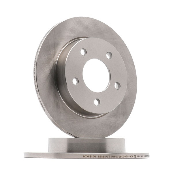 RIDEX 82B0088 Δισκόπλακες MAZDA πίσω και εμπρός