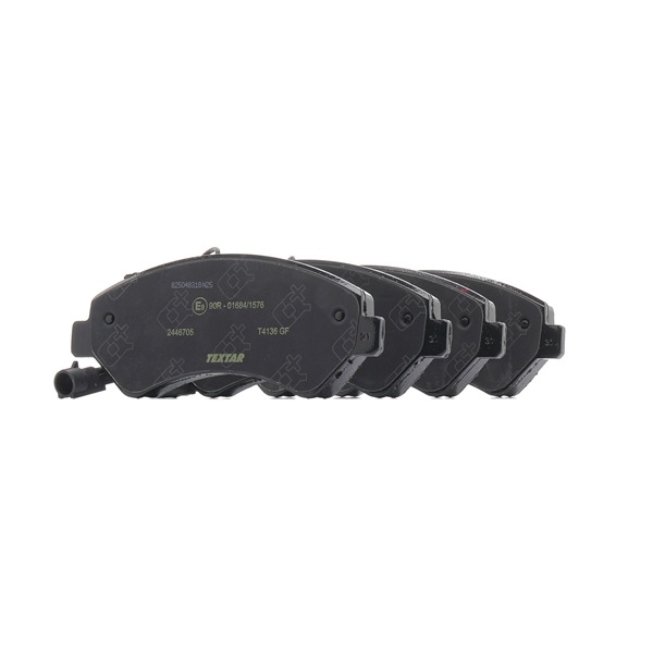 Komplet klocków hamulcowych TEXTAR FIAT DUCATO 2446705
