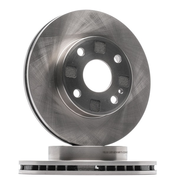 RIDEX 82B0461 Bremžu diski Mazda 323 C IV BG